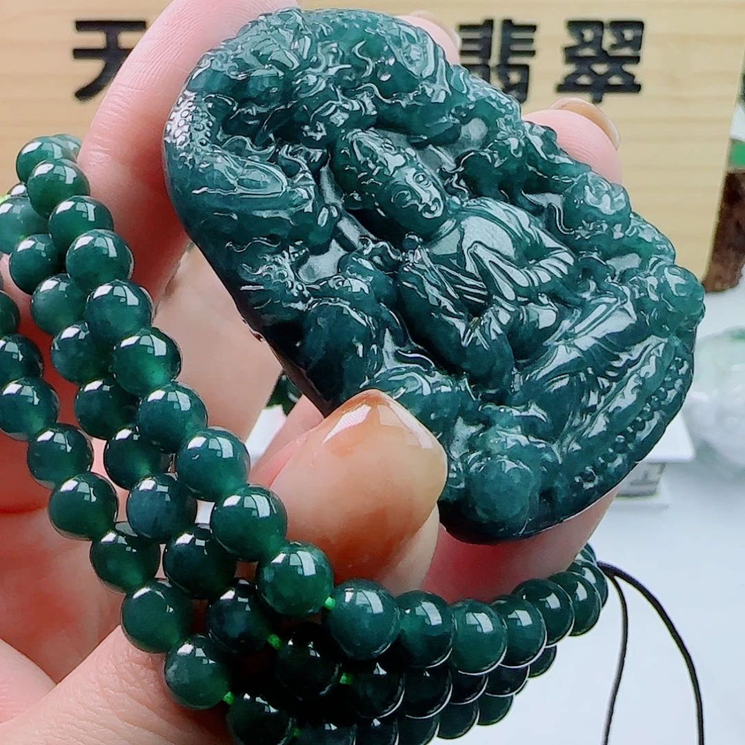 翡翠未镶嵌颈饰111111111114