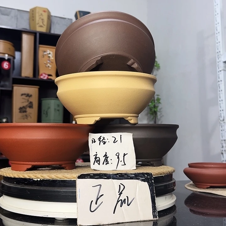 紫砂花盆盆友记紫砂