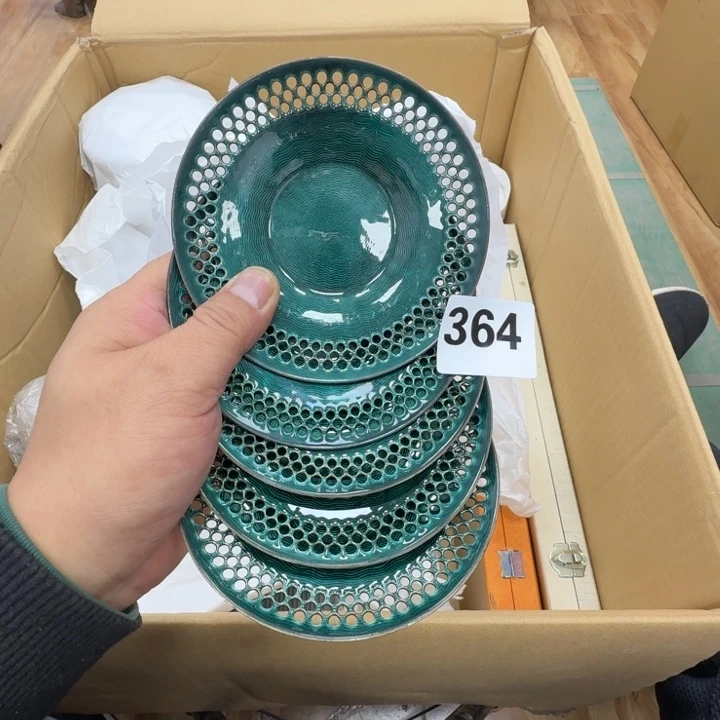 瓷片工艺品摆件瓷器摆件666