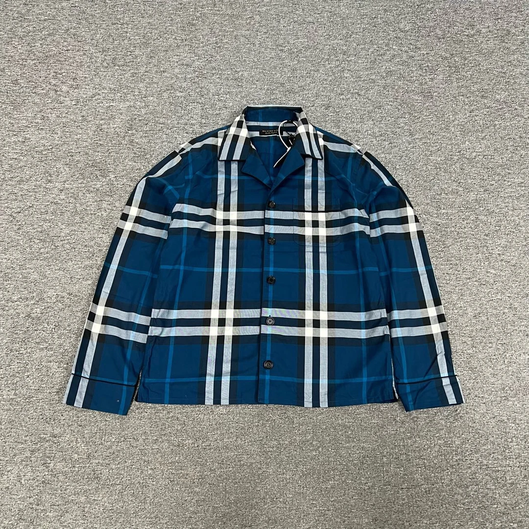 99新 BURBERRY/博柏利 Burberry 黑标 格纹 衬衫