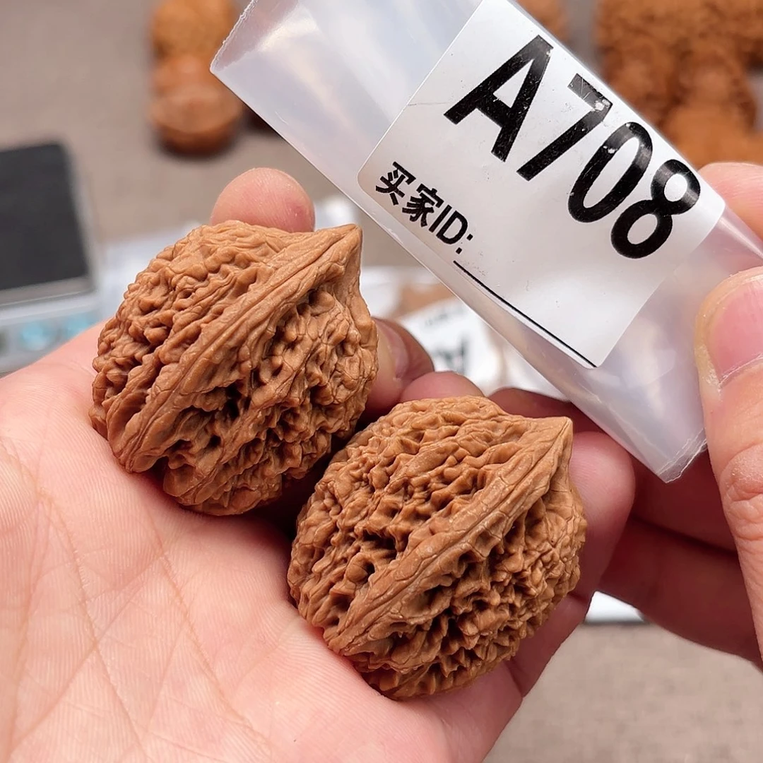 把件文玩核桃34蒜头708