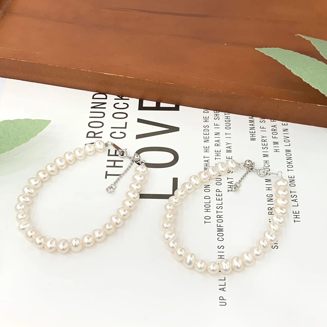 【小宝珠宝】10 T2391-珍珠手链-多样发一件-5.5mm