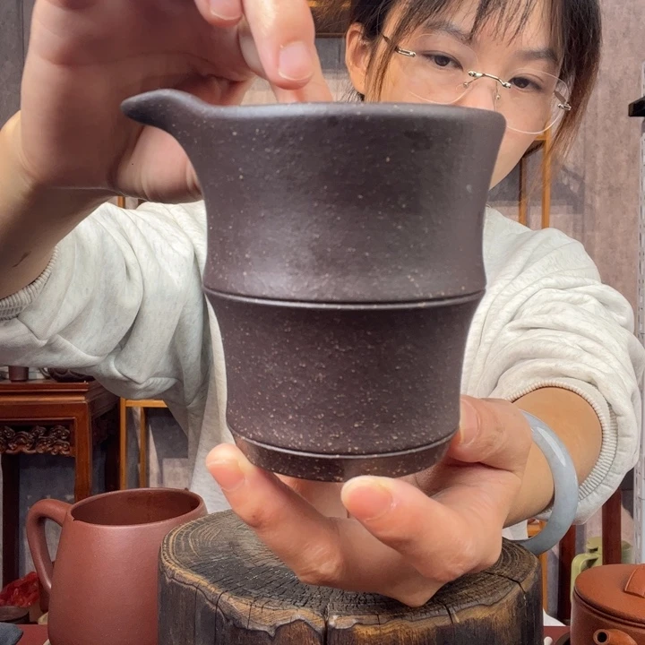 茶杯紫砂原矿紫砂杯