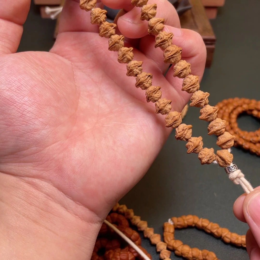 柏香籽/百香籽吊坠蛤蟆头手持