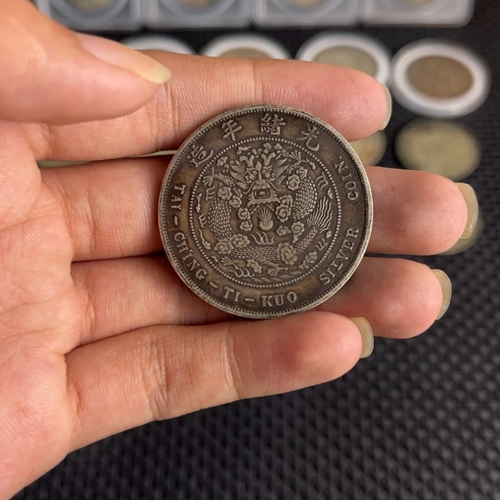 金属大头龙洋船洋工艺品