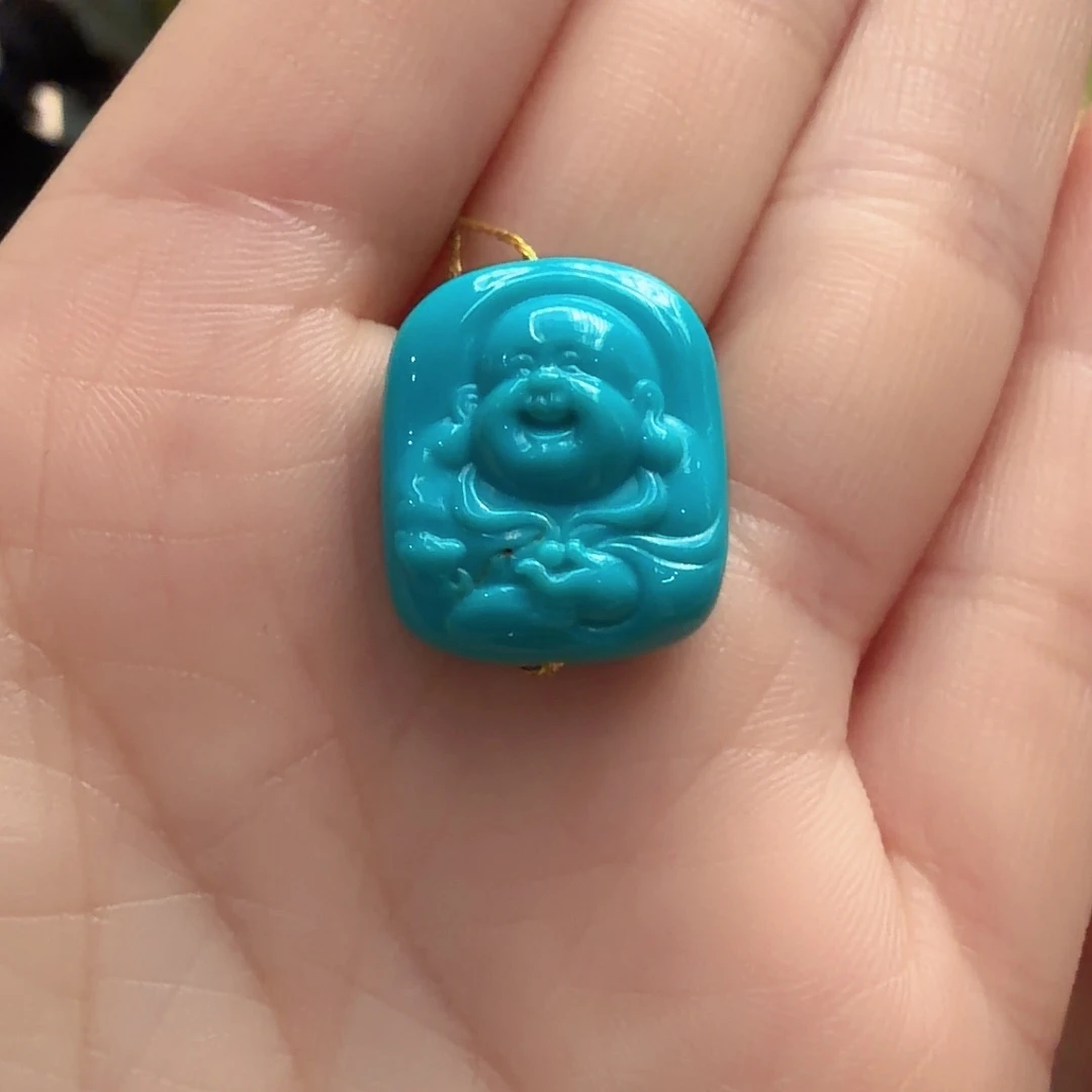 绿松石未镶嵌颈饰