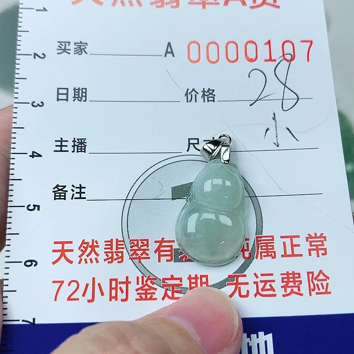 翡翠颈饰银S925镶嵌翡翠