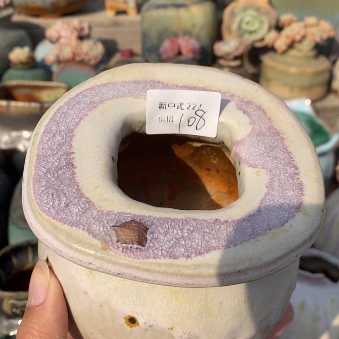 粗砂花盆1987盆新中式227