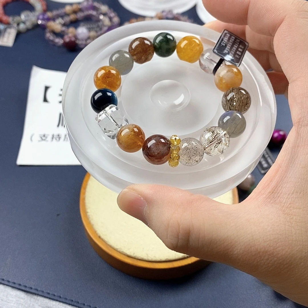 银S925镶嵌手链水晶
