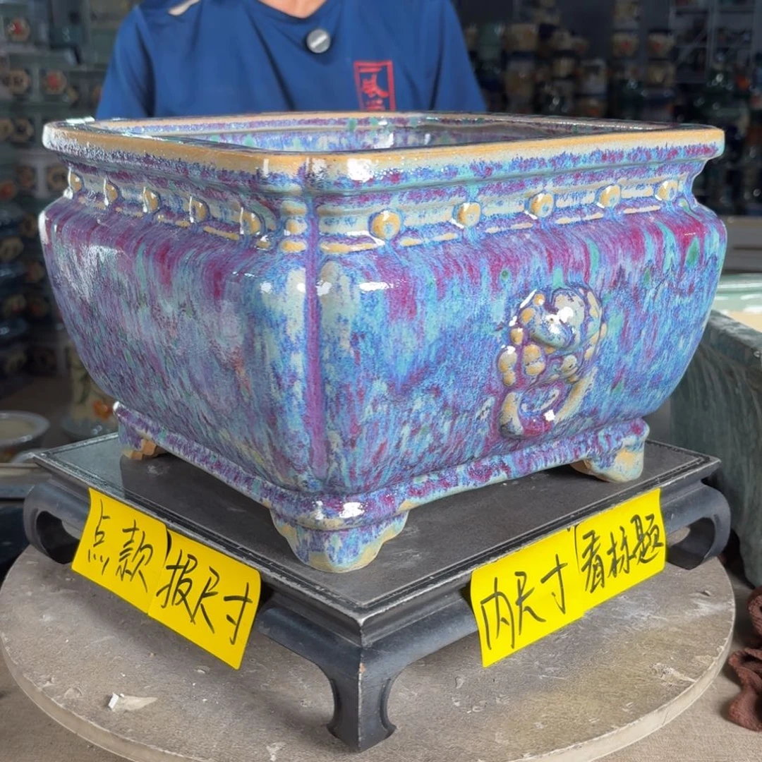 一风堂石湾花盆 内24*17