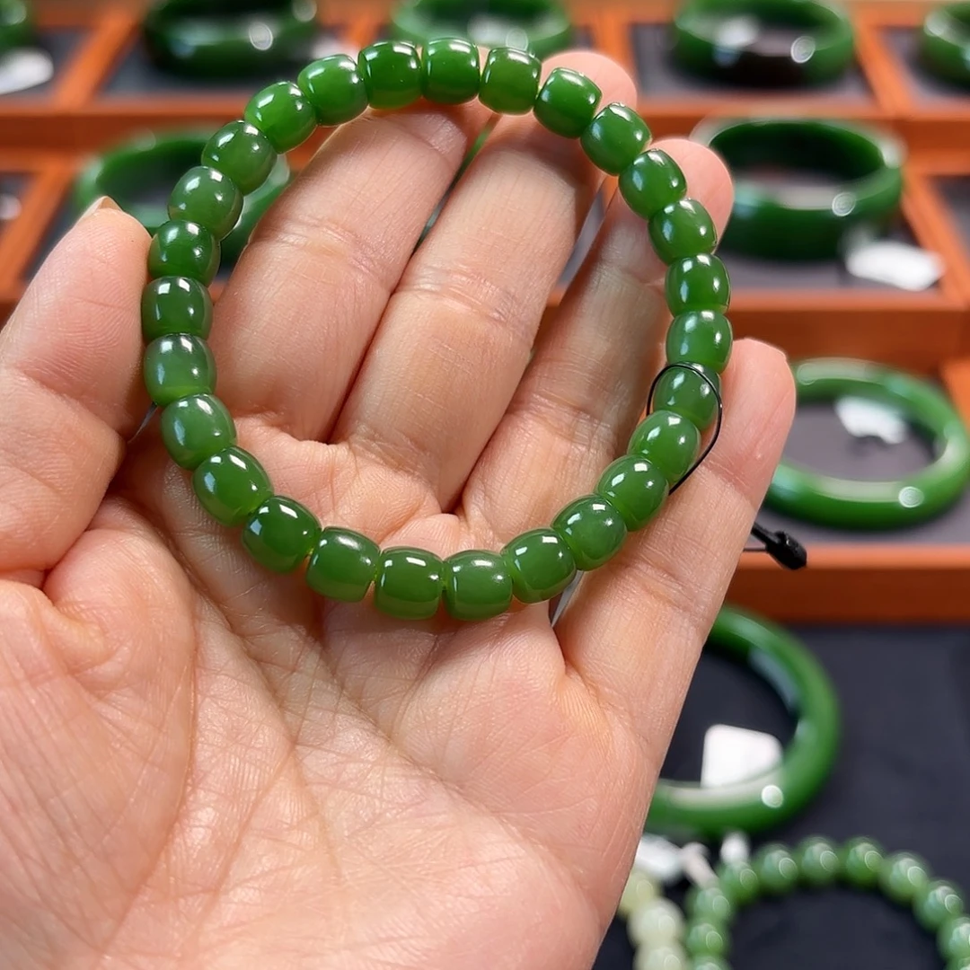 和田玉未镶嵌手链和田玉