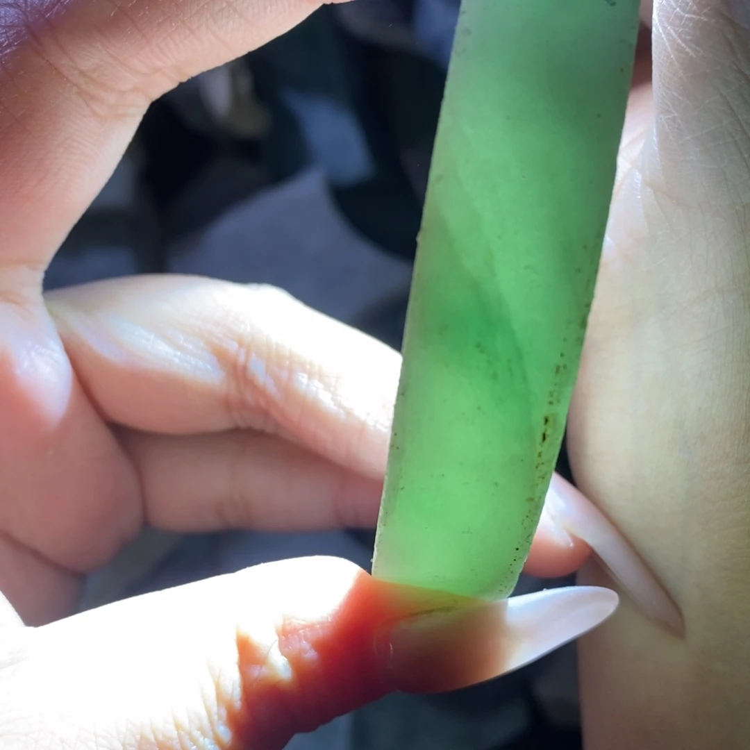 颈饰未镶嵌翡翠天然翡翠