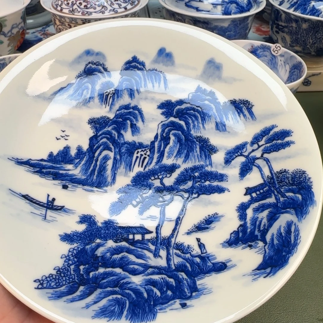 纯手工纯手绘茶具石头59