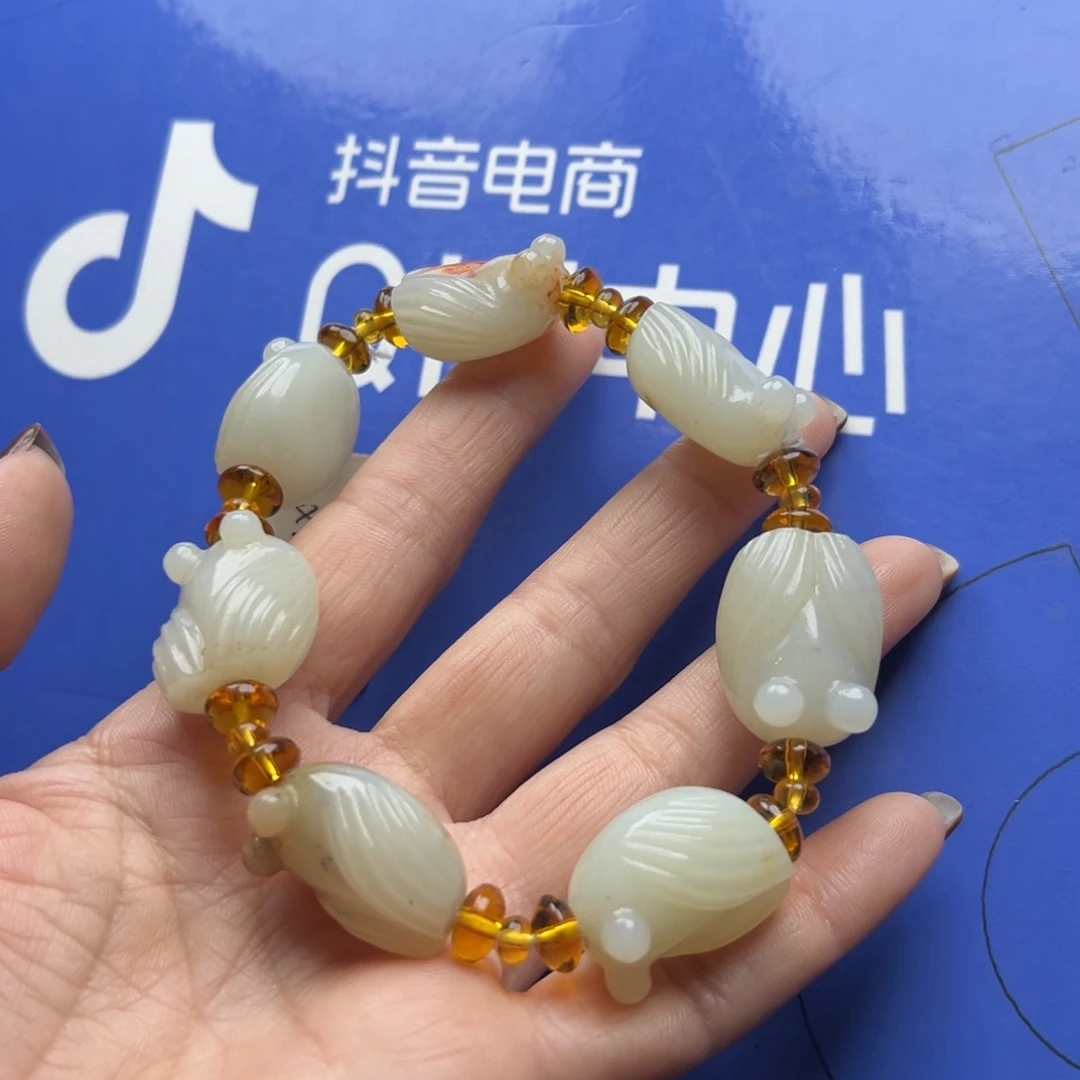 和田玉手链未镶嵌