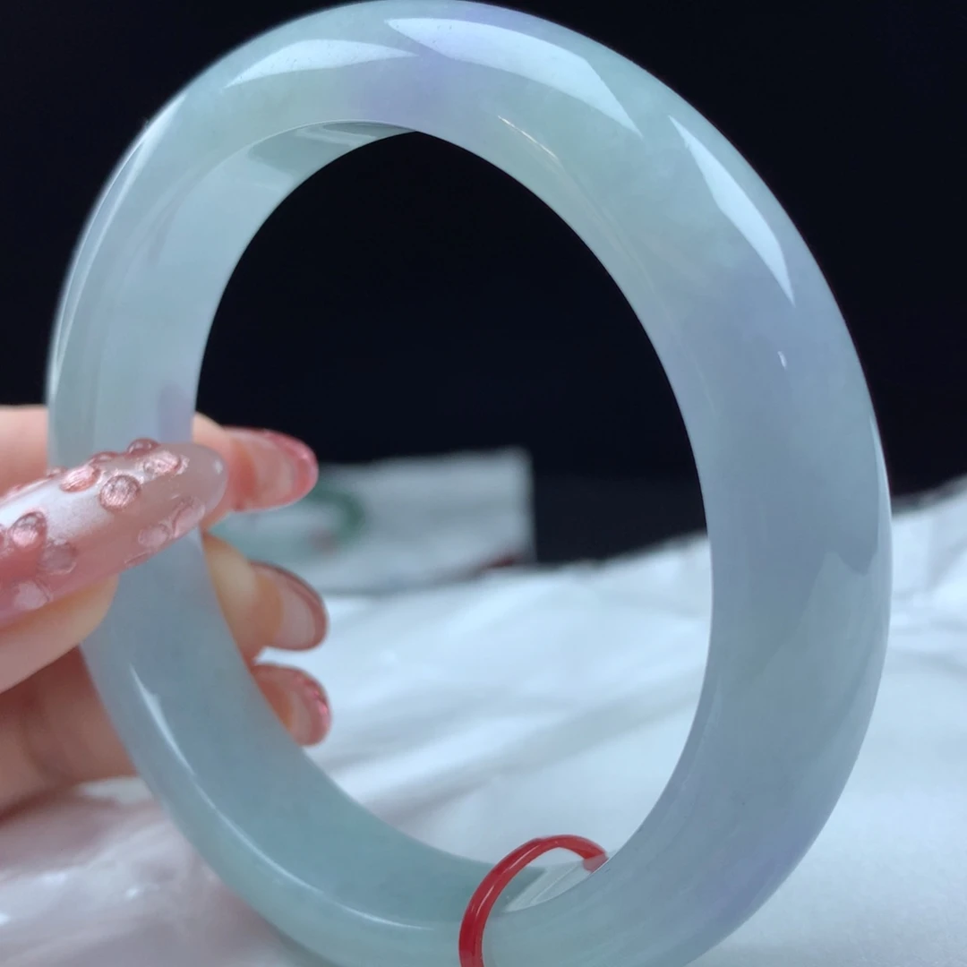 未镶嵌手镯翡翠流**彩97041,