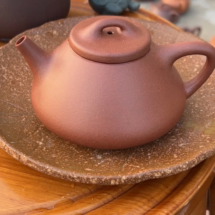 紫砂茶壶150cc子冶紫泥