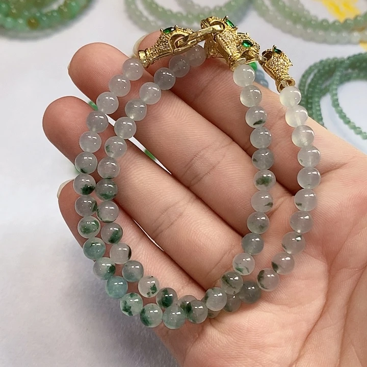定制翡翠未镶嵌定制翡翠珠串