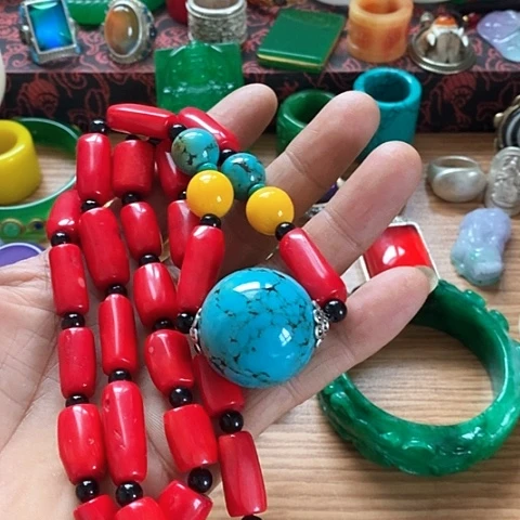 瓷片瓷器紫砂壶摆件