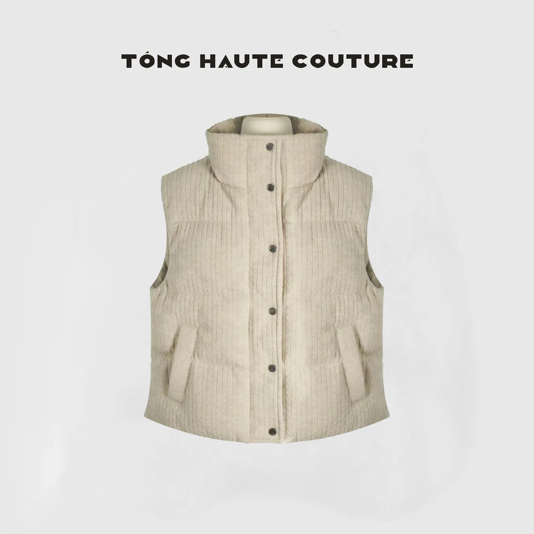 【清禾】25年新国标90白鸭绒轻奢风高级感百搭时尚羽绒马夹 YW401