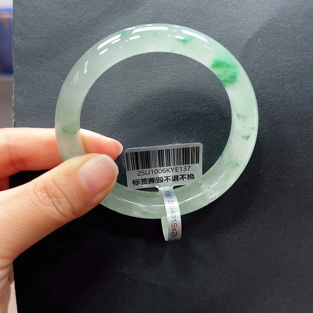 石英质玉未镶嵌手镯唐唐56.0