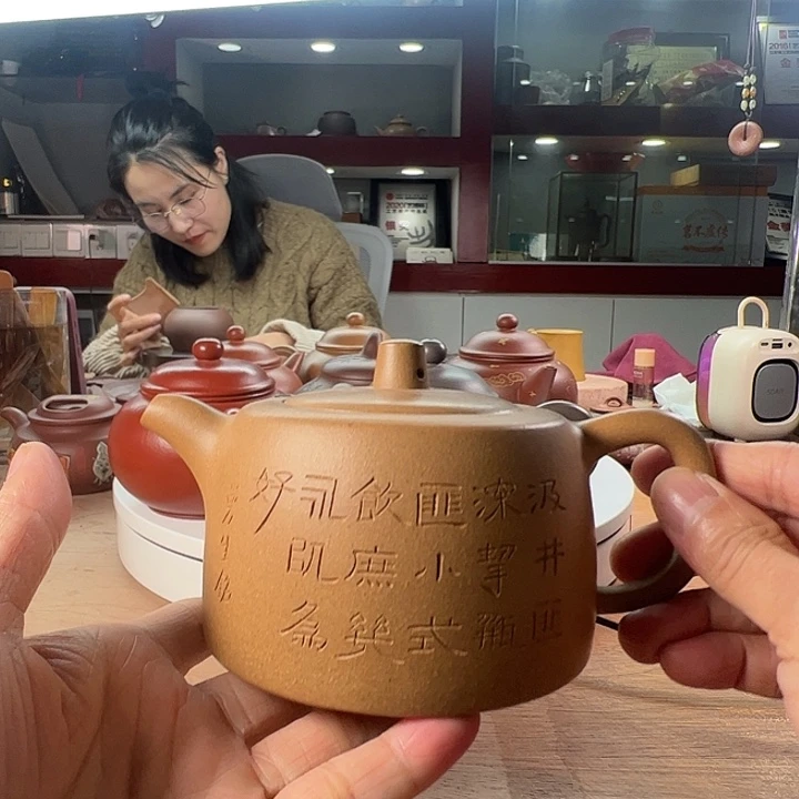 紫砂茶壶储国琴紫砂艺术手工制作