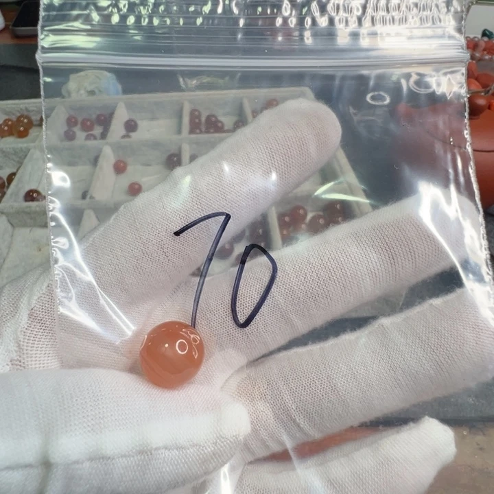 南红玛瑙未镶嵌配饰70号13mm