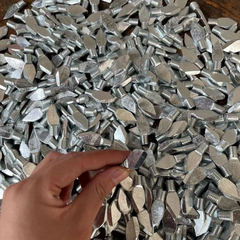 冰钻头配件定位尖钻冰打冰机钓鱼定位尖打洞钻冰机冰钻头丝是正扣