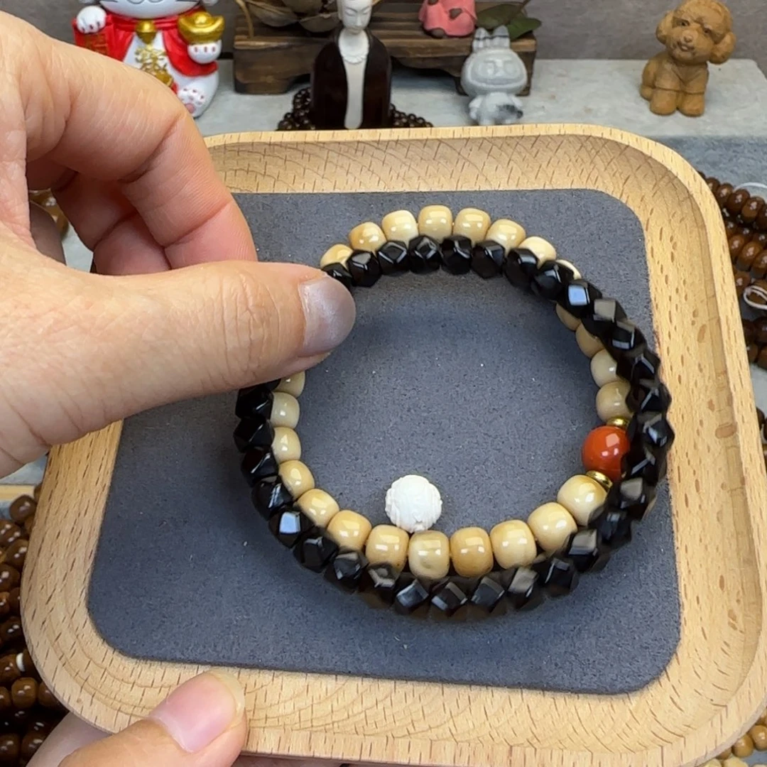 我***烫椰蒂手串八棱手串