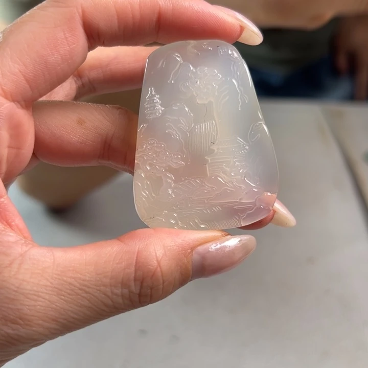 玛瑙/玉髓吊坠(不含链)未镶嵌