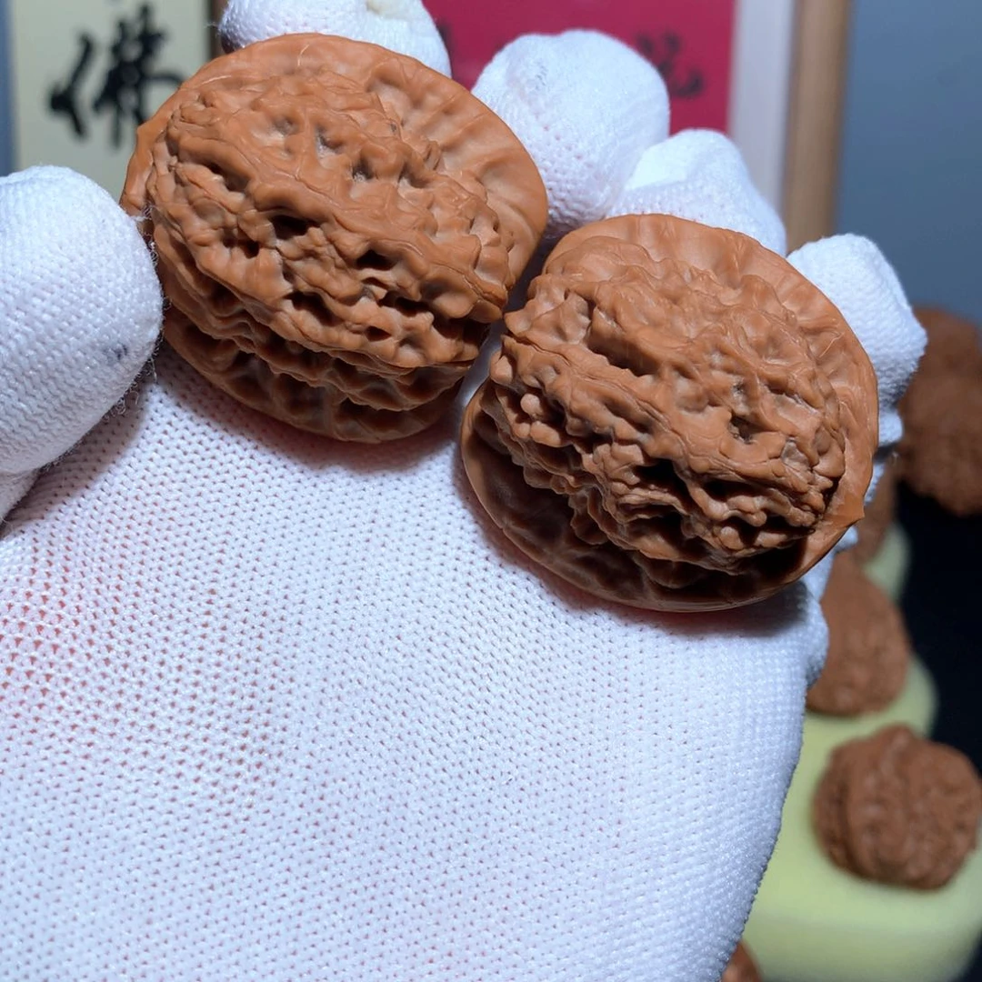 文玩核桃吊坠原树马老四