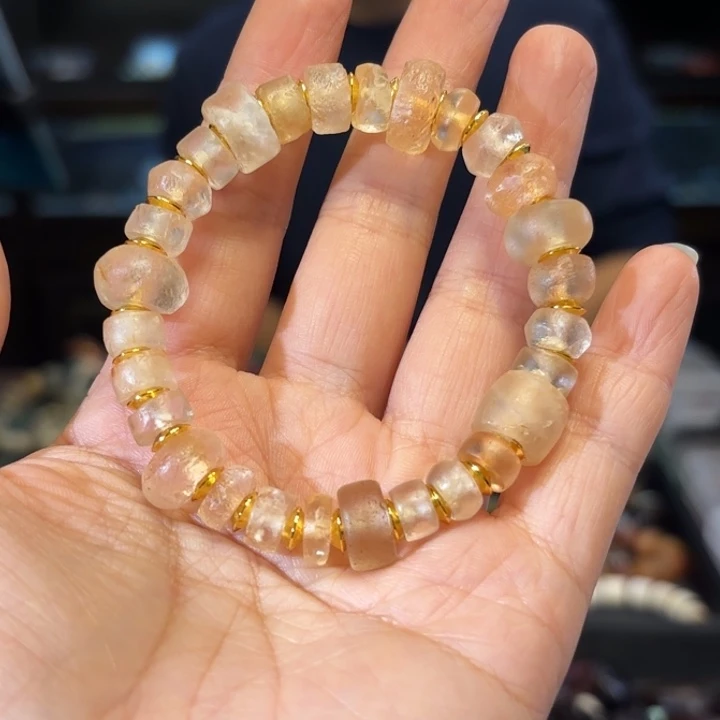 小***️琉璃颈饰琉璃单珠