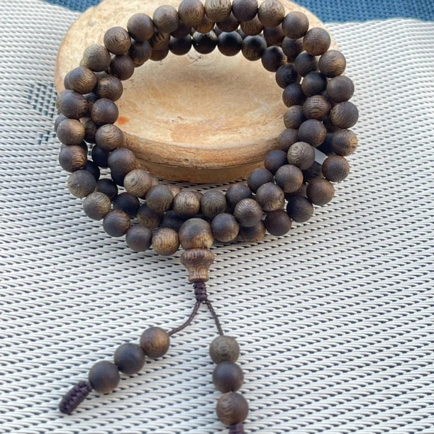 【中国好沉香】棋楠油叶子07-18克九九沉圆珠多圈多样性发一条