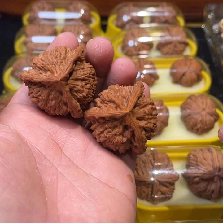 把件文玩核桃43官帽奔