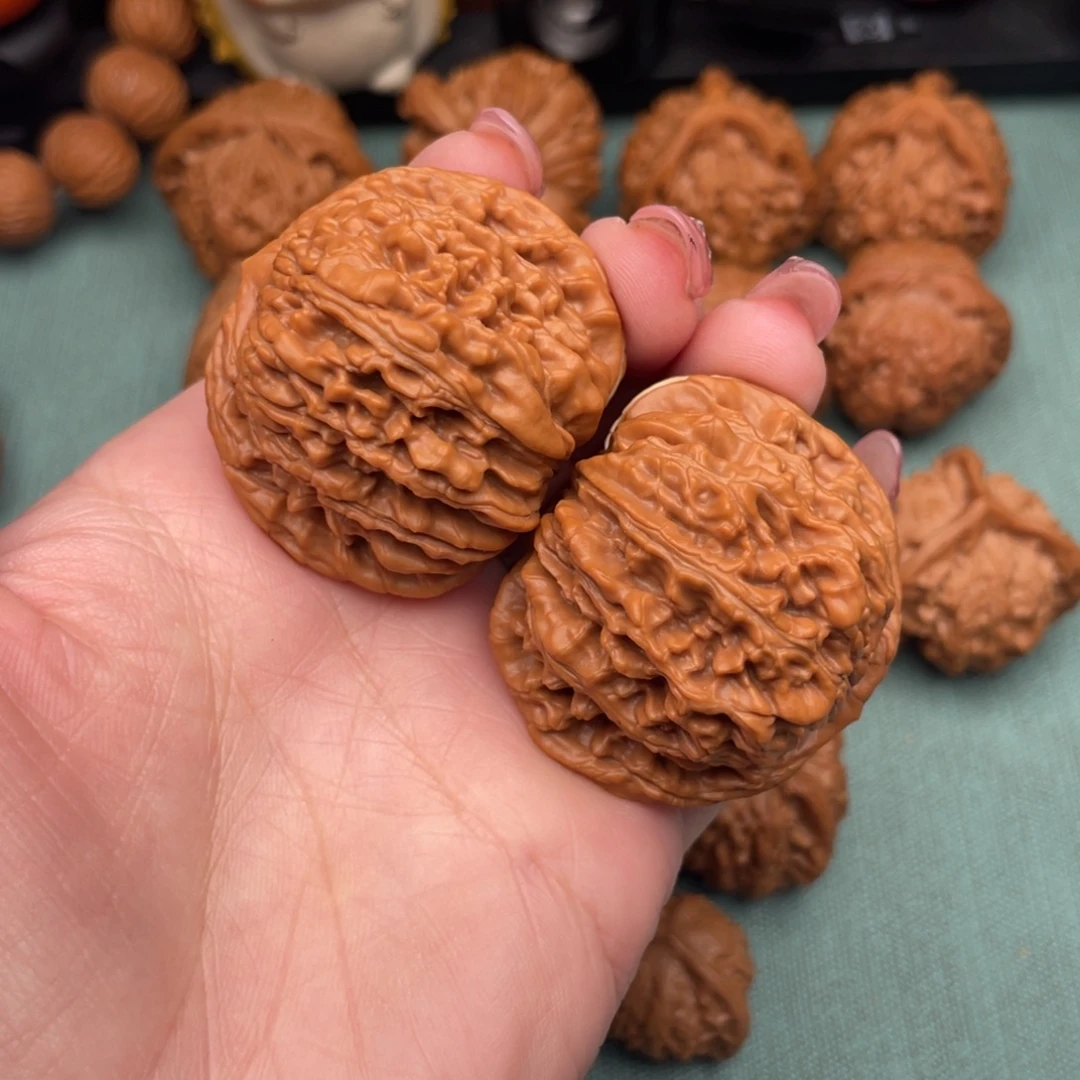 文玩核桃把件全品四座楼43