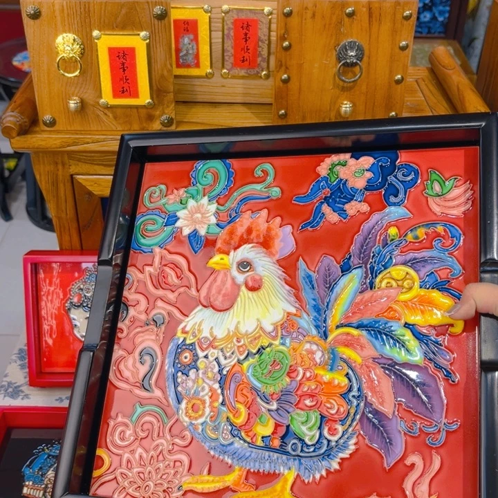 陶瓷瓷板画艺术作品