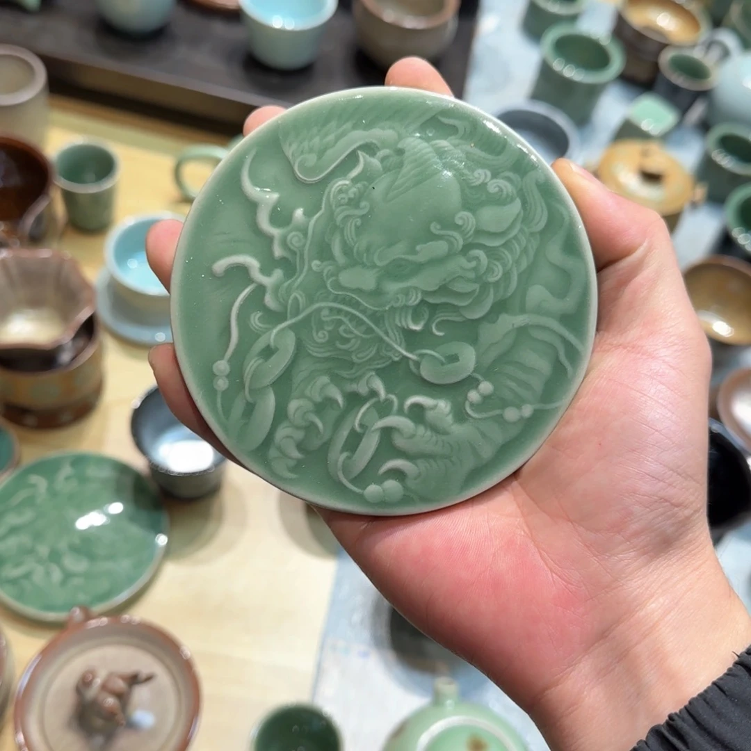 小金茶具青瓷茶器