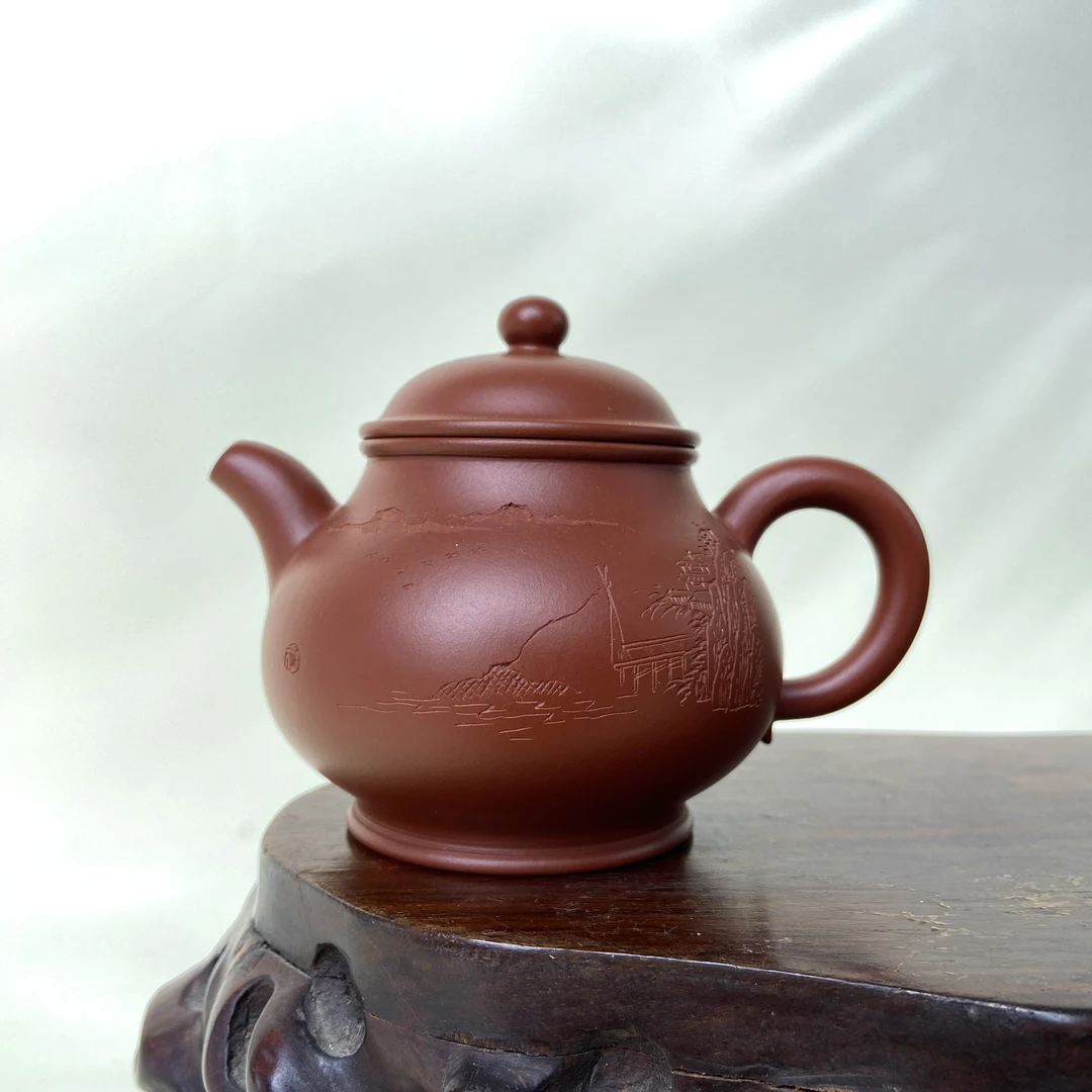 宜兴手工紫砂陶 （张雪磊）茶壶GS4269-9