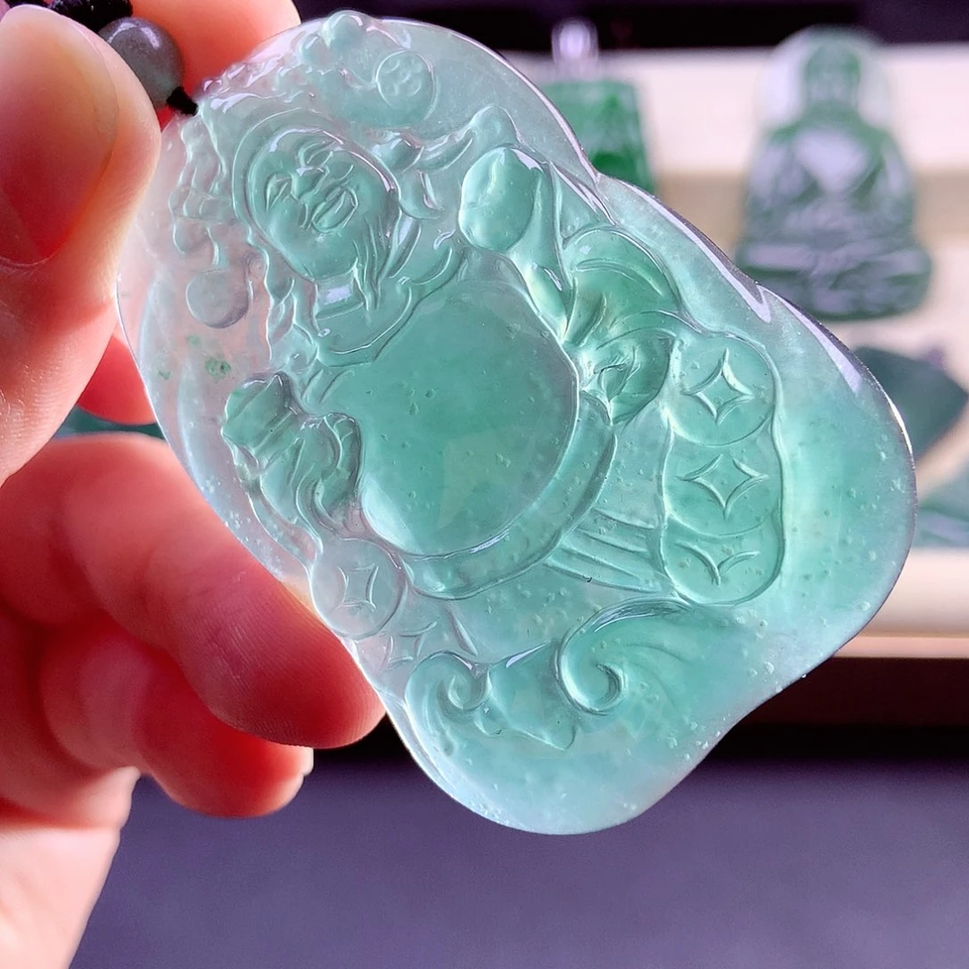 【闪购商品】颈饰未镶嵌翡翠天然