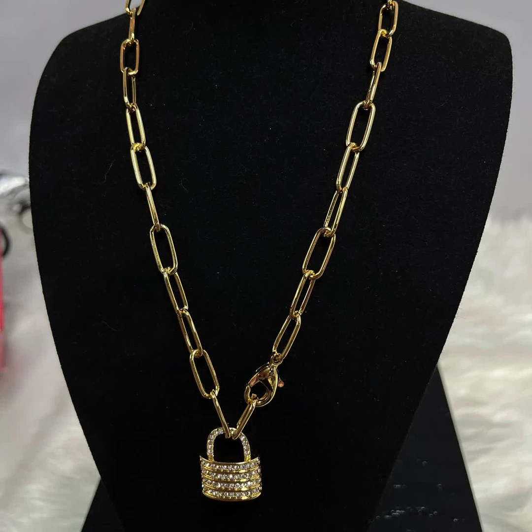 合金项链 【81-100号编码】大麦项链