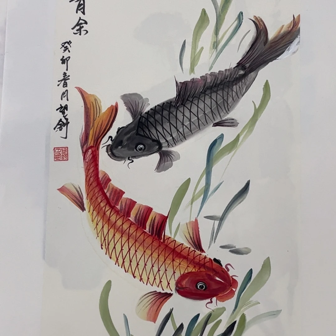 国画四尺四开花鸟m