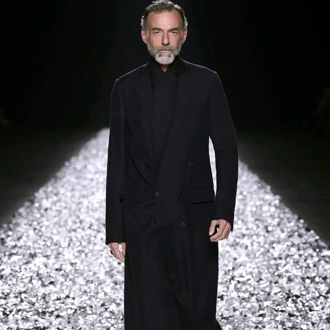 【EDGE AREA】男士新款简约明线设计重工车线阔腿裤松紧腰712