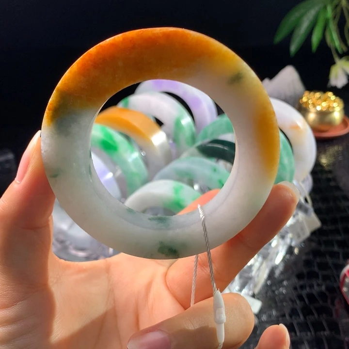 定制翡翠未镶嵌宽版