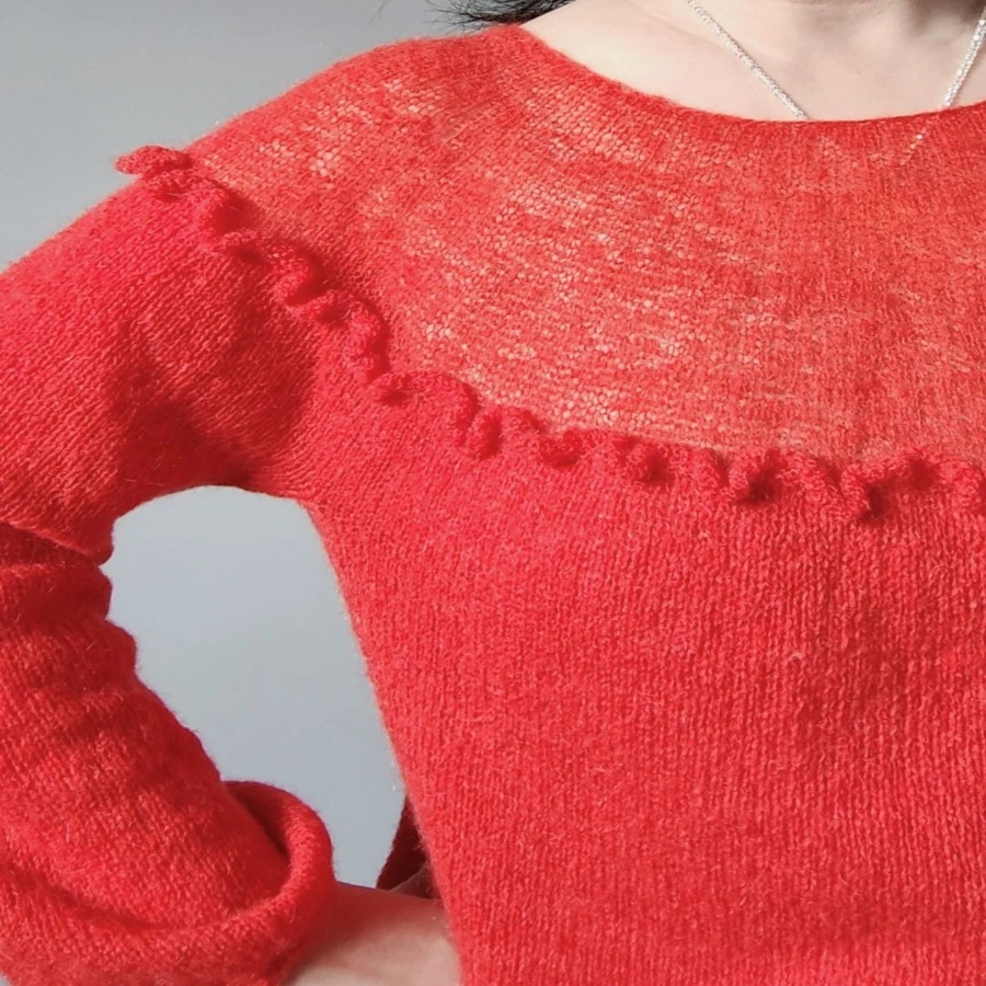 （苹果专拍）舒芙蕾毛衣（后片补角）