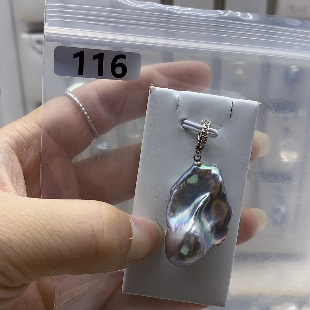 淡水珍珠合金颈饰