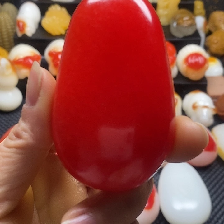 完全开放新疆戈壁五彩石石