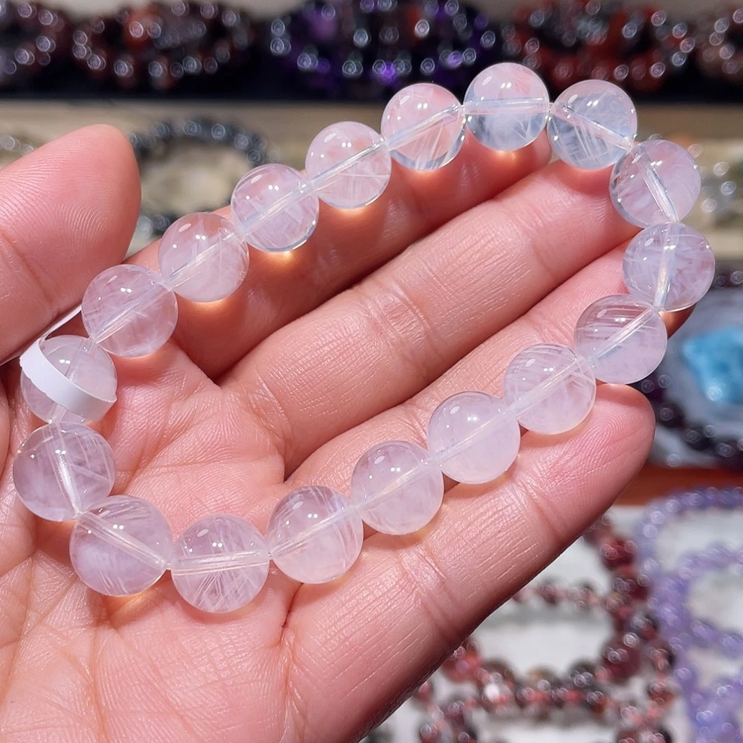 未镶嵌手链水晶蓝针