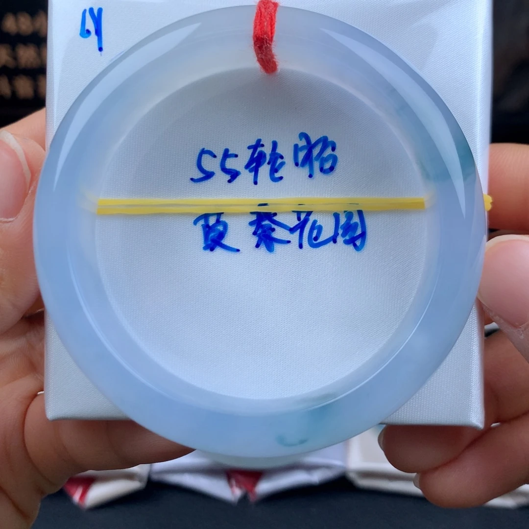 未镶嵌手镯翡翠宽版轮胎莫奈花园