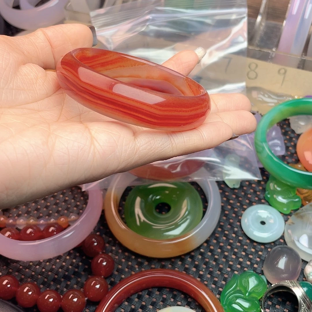 玛瑙/玉髓合金手镯