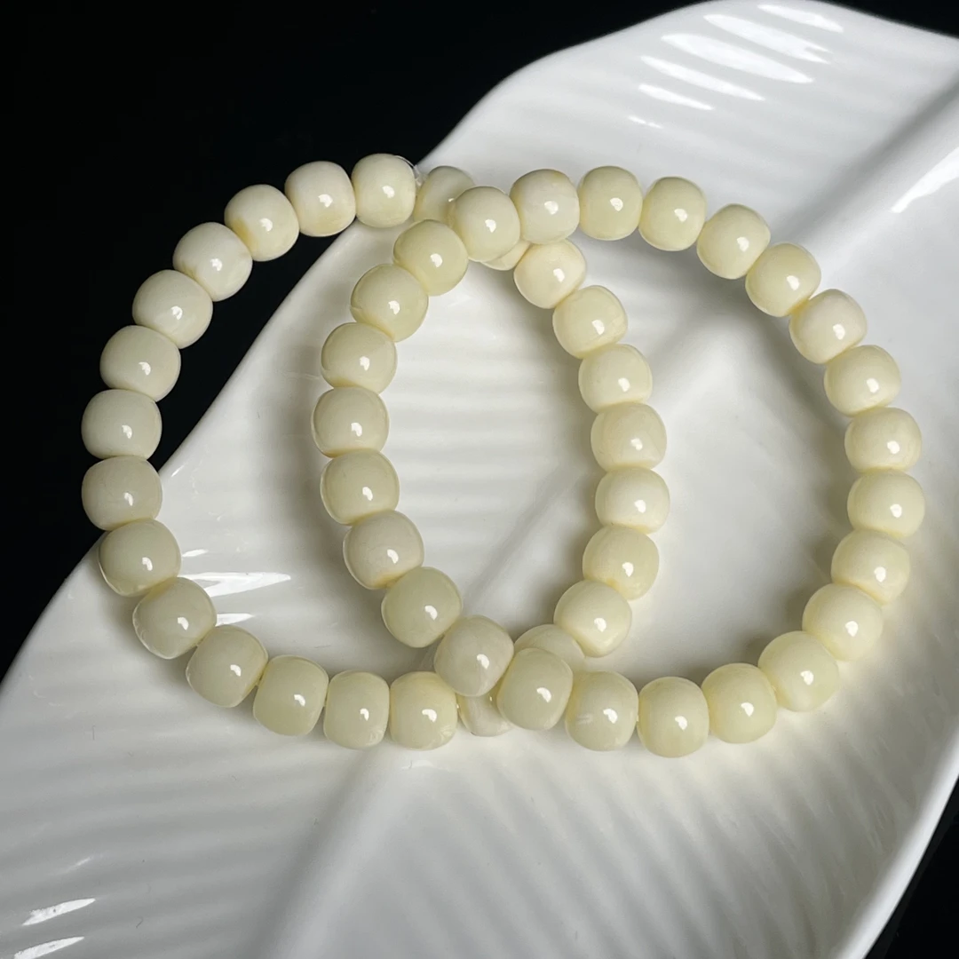 骨瓷白蜜蜡9mm+C5002多样性发其一