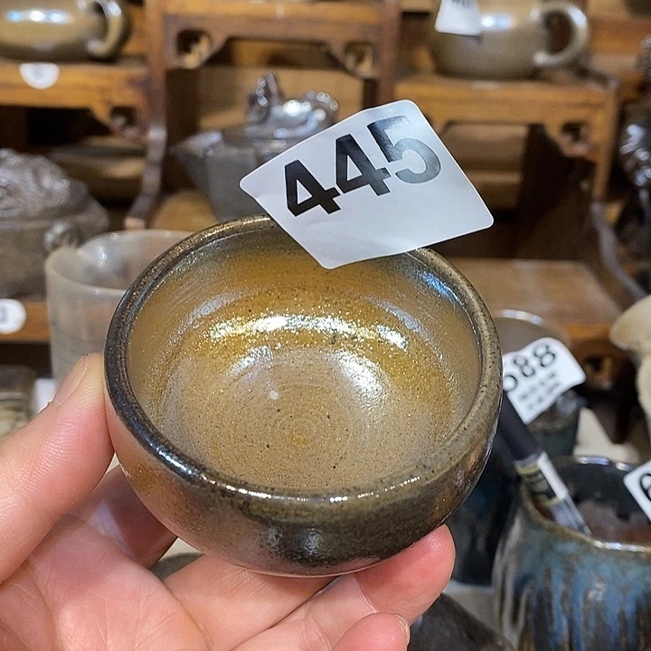 高温柴烧陶泥主人杯